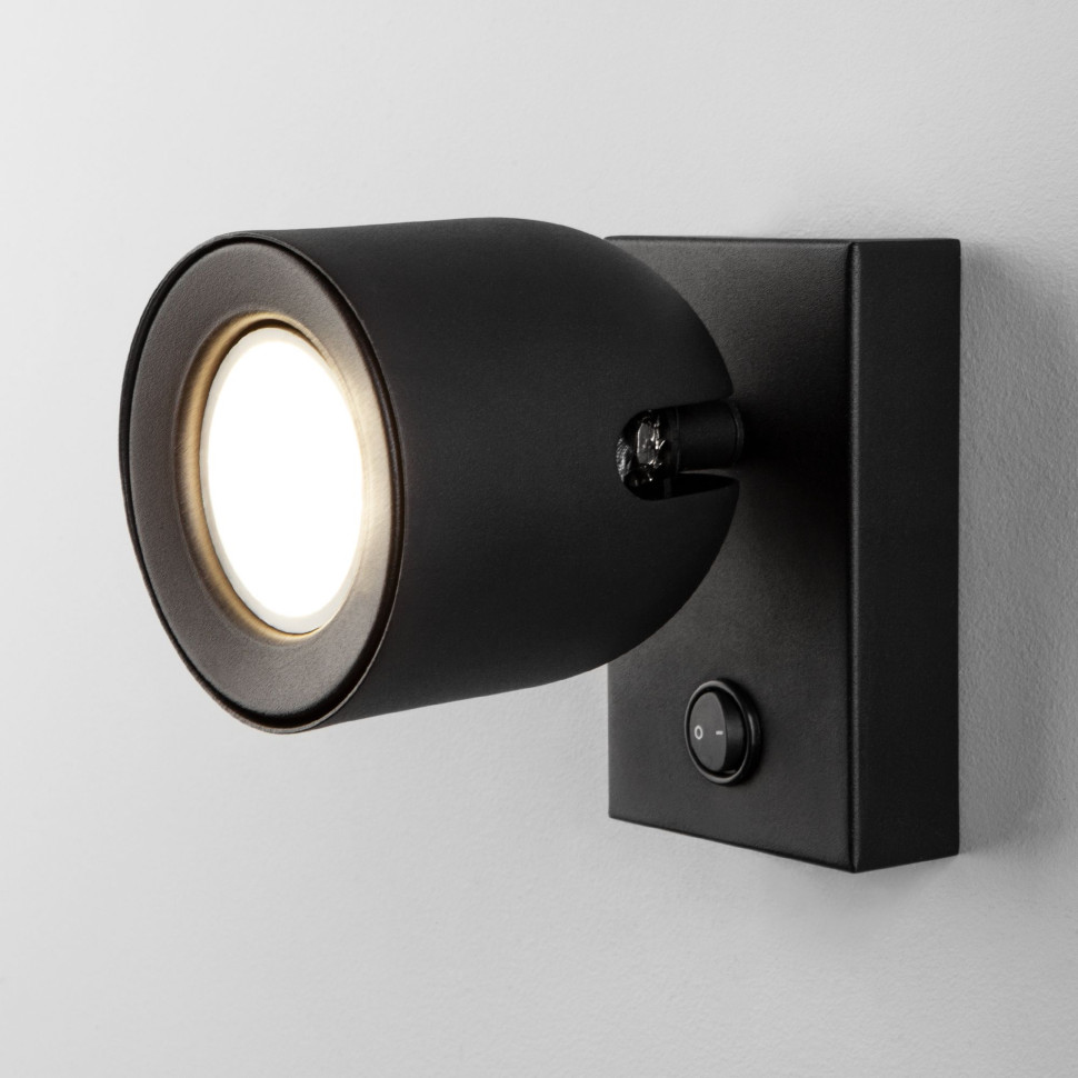 Настенный светильник Ogma GU10 SW чёрный Ogma GU10 SW чёрный (MRL 1009)