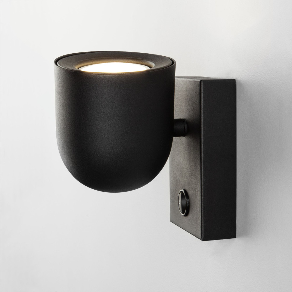 Настенный светильник Ogma GU10 SW чёрный Ogma GU10 SW чёрный (MRL 1009)