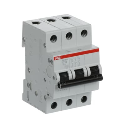 Автоматический выключатель ABB SH203-C32 3P 6kA 32А 2CDS213001R0324