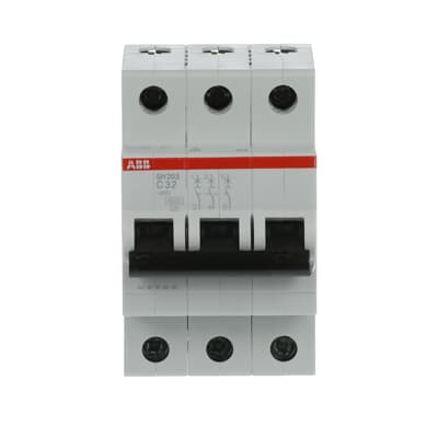 Автоматический выключатель ABB SH203-C32 3P 6kA 32А 2CDS213001R0324