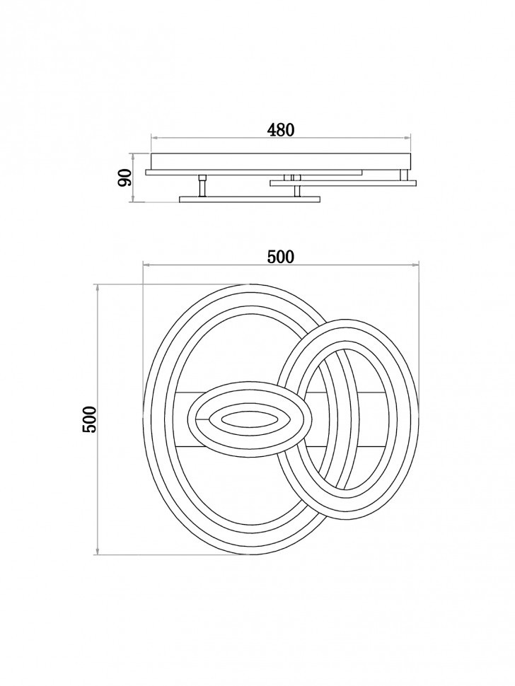 Потолочный светильник Freya FR10022CL-L63W