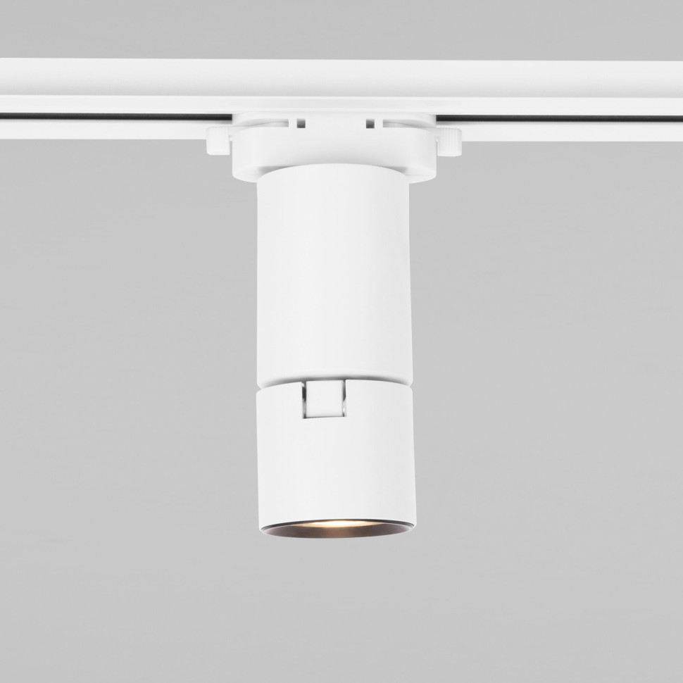 Трековый светильник для однофазного шинопровода Sens белый матовый 10 Вт 4200K 85047/01