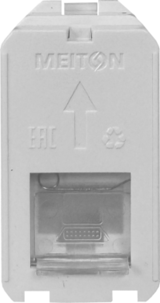 Розетка интернет RG45 5 CAT 1 модульная MEITON A4279C5E