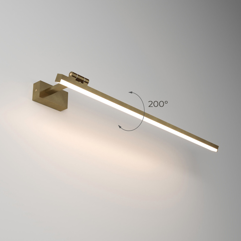 Светильник настенный светодиодный Acento черный 40155/LED