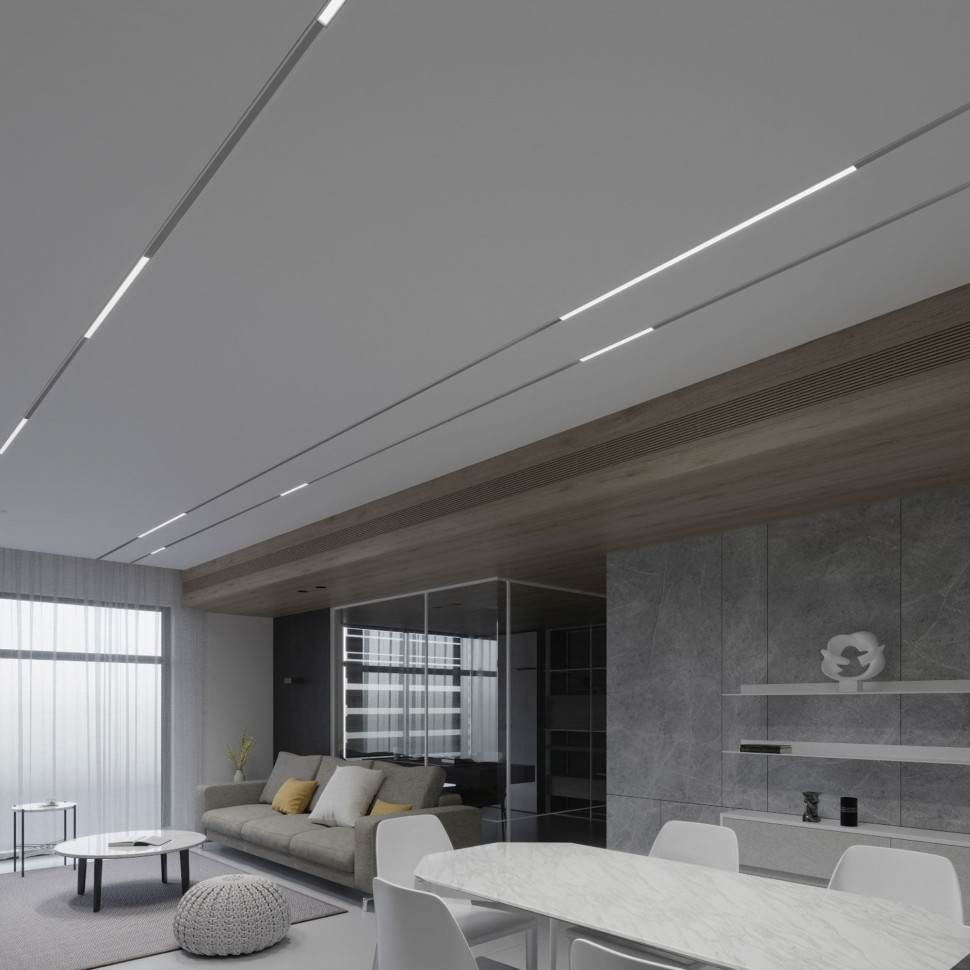 Трековый светильник Slim Magnetic L02 20W 4200K черный 85002/01