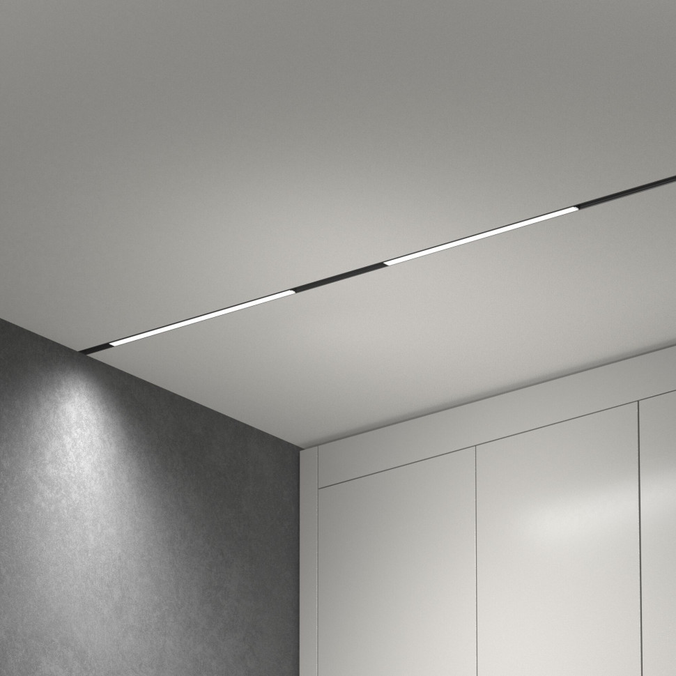 Трековый светильник Slim Magnetic L02 20W 4200K черный 85002/01