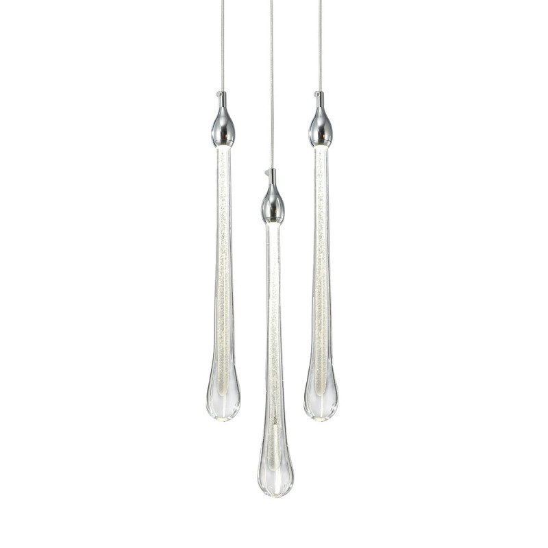Подвесной светильник Delight Collection Teardrop OM801670-3-CH