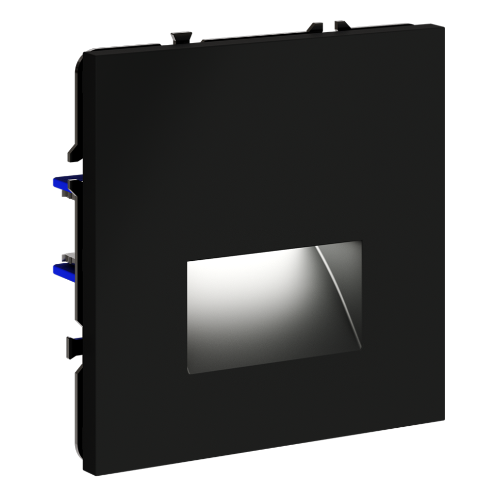 Подсветка светодиодная встраиваемая VOLTUM S70, (черный матовый)