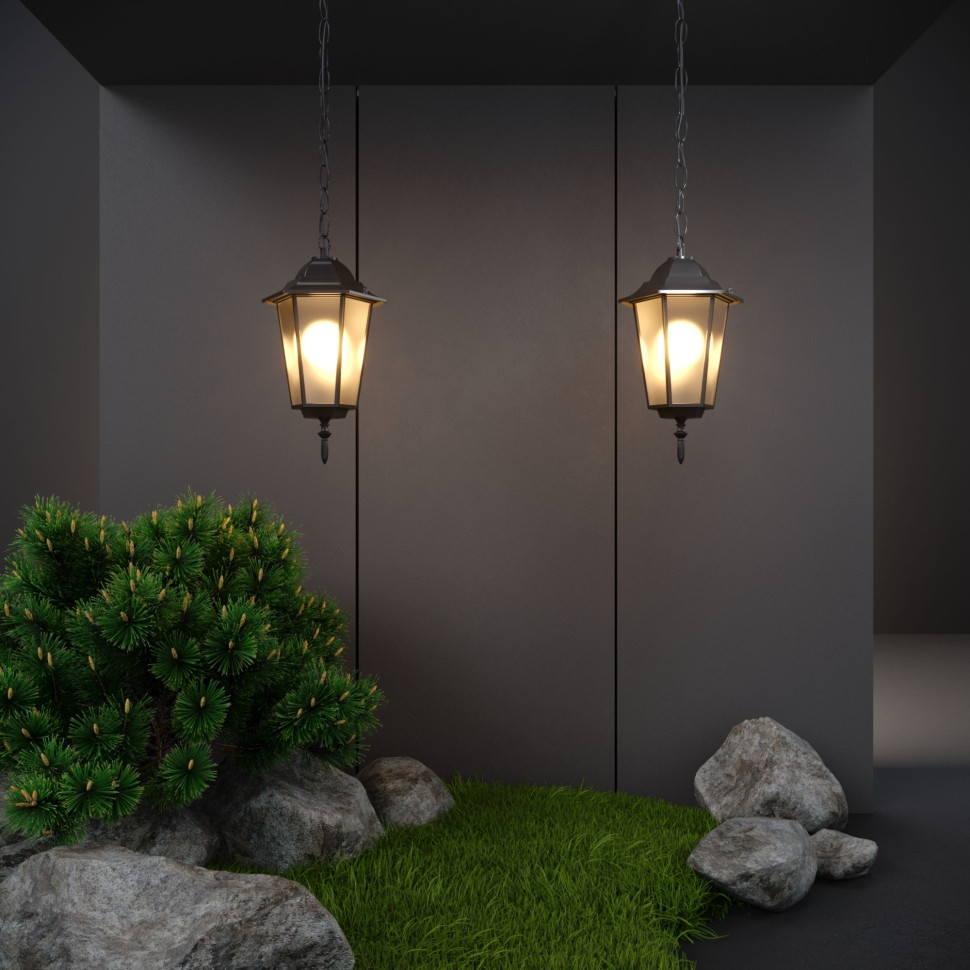 Уличный подвесной светильник GL 1004H черное золото IP44 GL 1004H черное золото