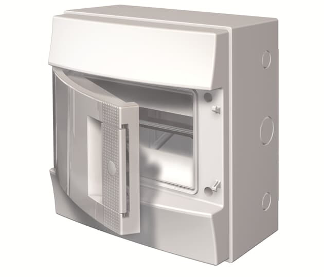 Бокс настенный 8М IP65 серый Mistral65 (с клемм) 1SLM006501A1101