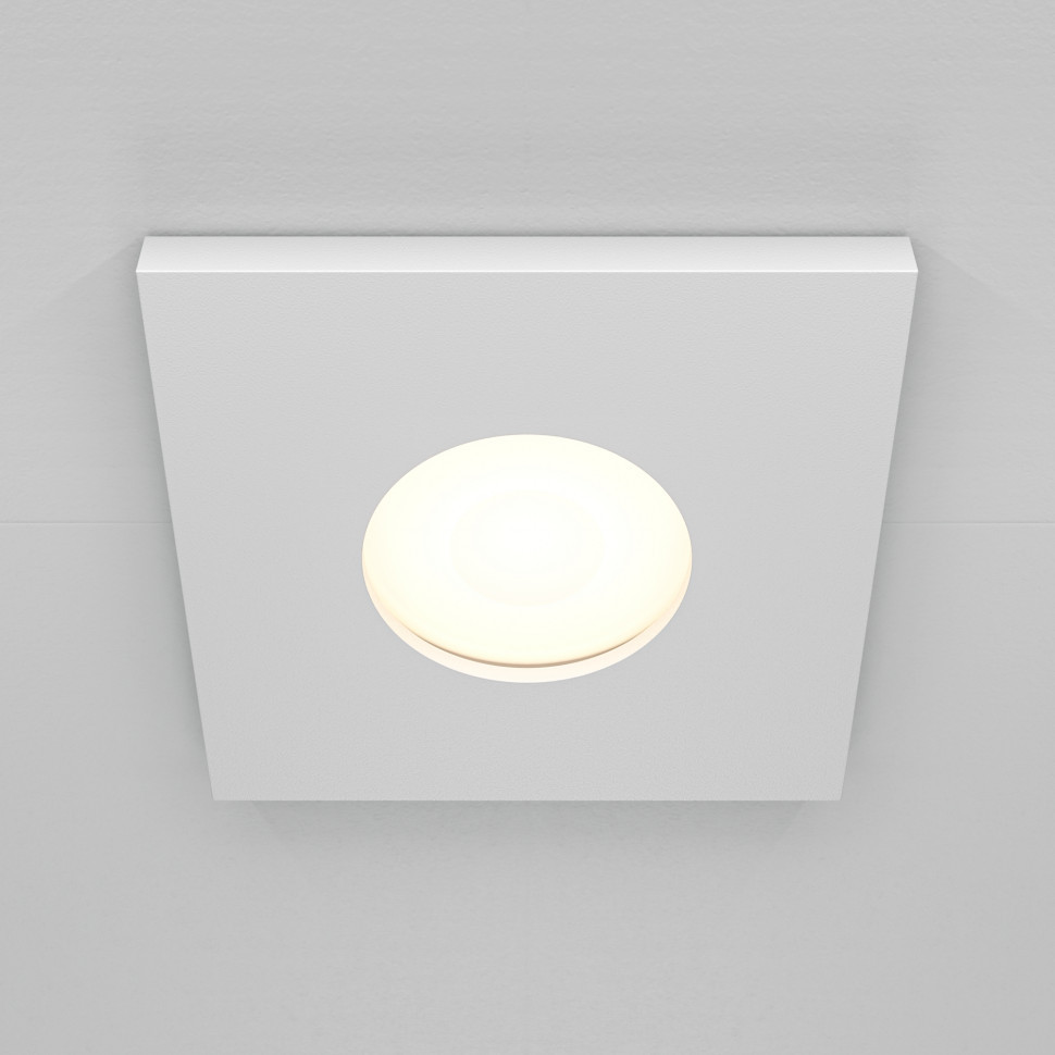 Встраиваемый светильник Technical DL083-01-GU10-SQ-W