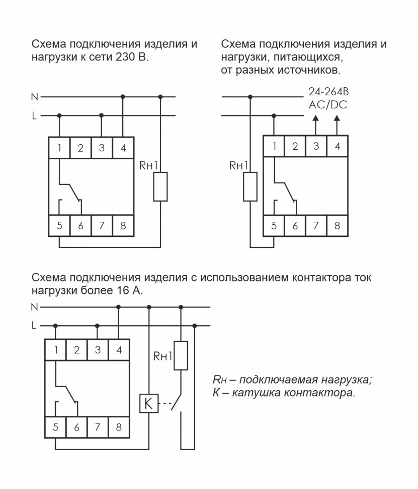Астрономический реле времени PCZ-524 EA02.002.004 F&F