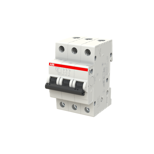 Автоматический выключатель ABB SH203L-C16 3P 4.5kA 16А 2CDS243001R0164