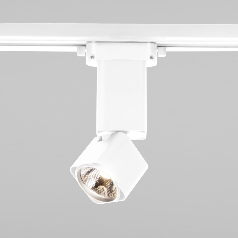 Трековый светильник для однофазного шинопровода Cubus чёрный матовый 10 Вт 4200K 85516/01