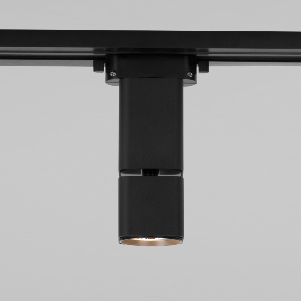 Трековый светильник для однофазного шинопровода Cubus чёрный матовый 10 Вт 4200K 85516/01