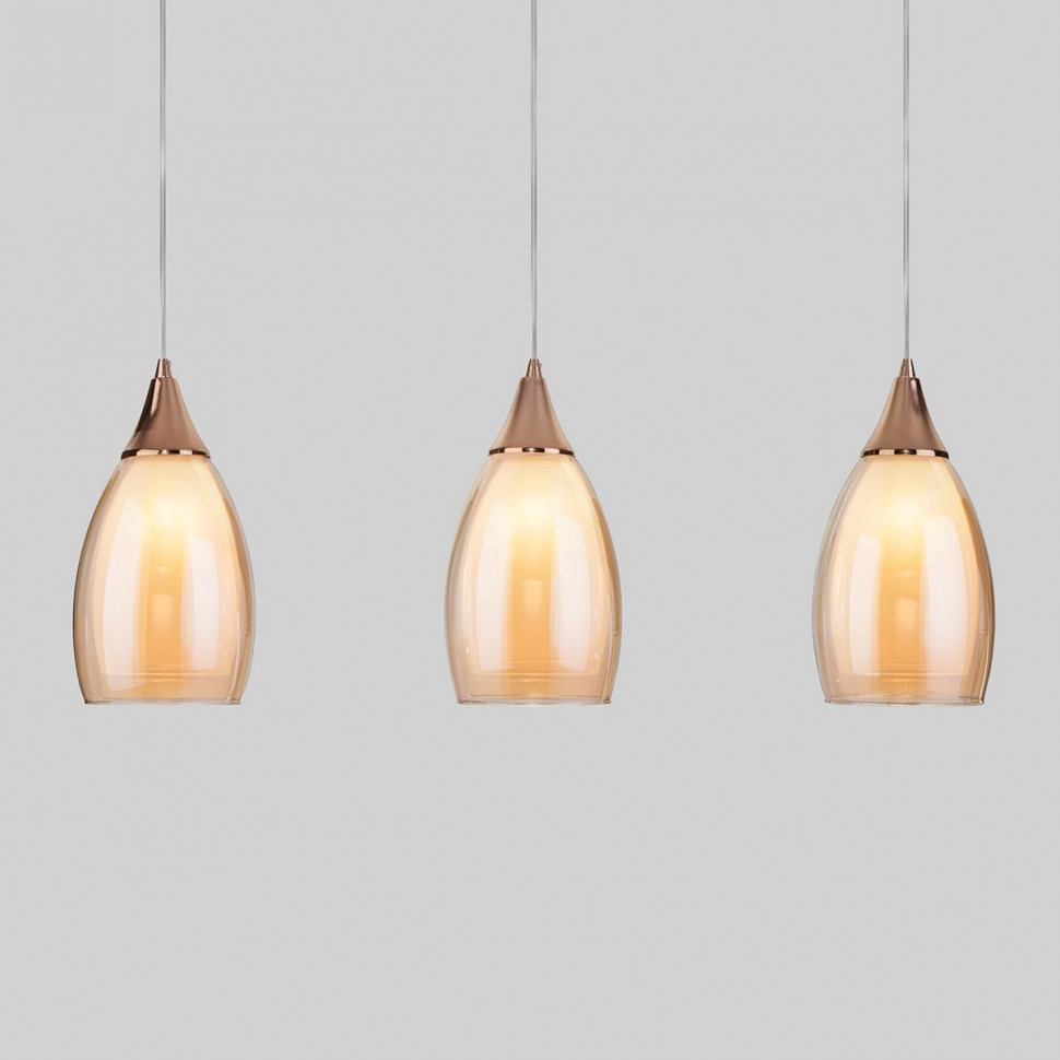 Подвесной светильник Eurosvet Cosmic 50285/3 золото