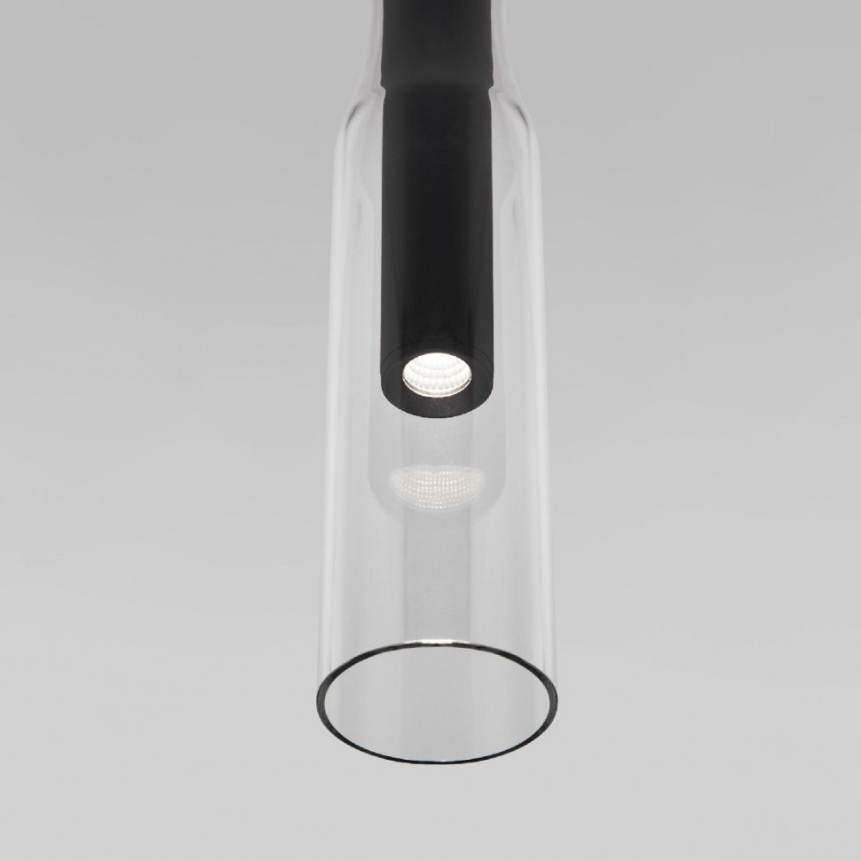 Подвесной светильник Eurosvet Swan 50254/1 LED черный a063280