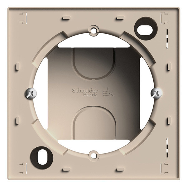 Коробка для наружного монтажа Systeme Electric Atlasdesign песочный ATN001200