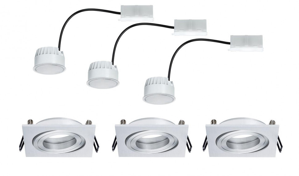 Встраиваемый светодиодный светильник Paulmann Coin 93986