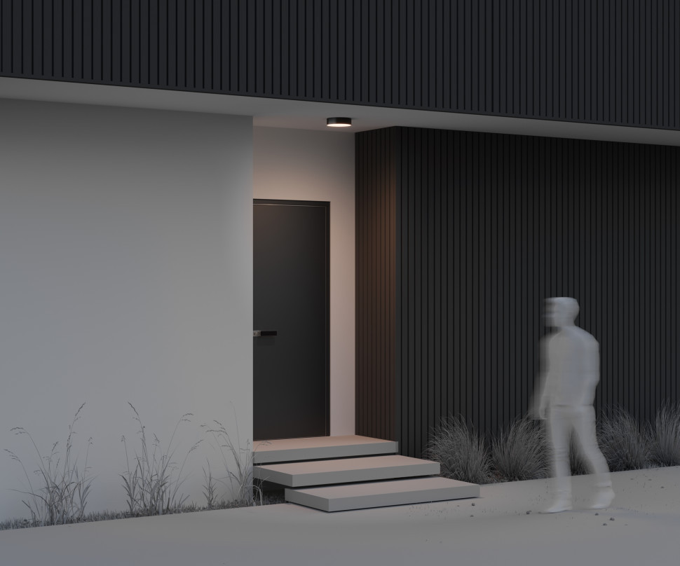 Уличный потолочный светильник Outdoor O431CL-L30B3K