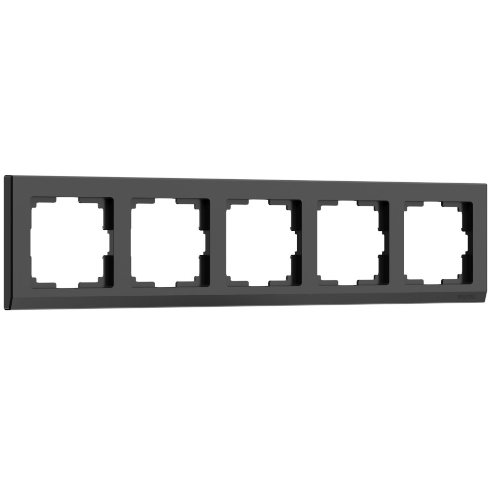 Рамка из поликарбоната на 5 постов Stark черный W0051808