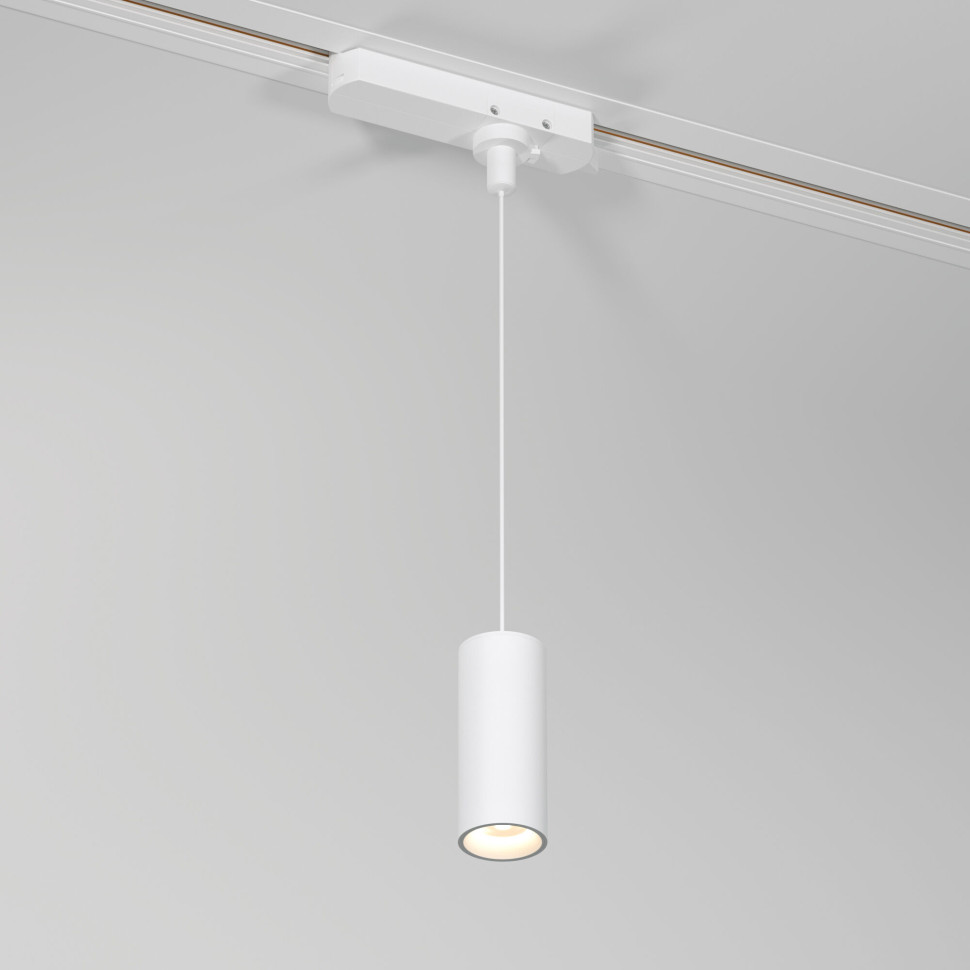 Трековый светильник для однофазного шинопровода Amend белый 12W 4000K 85113/01