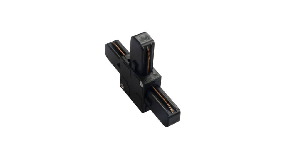  SWG Standard T-Коннектор для однофазных накладных трековых систем,черный, KXZ-BL-T