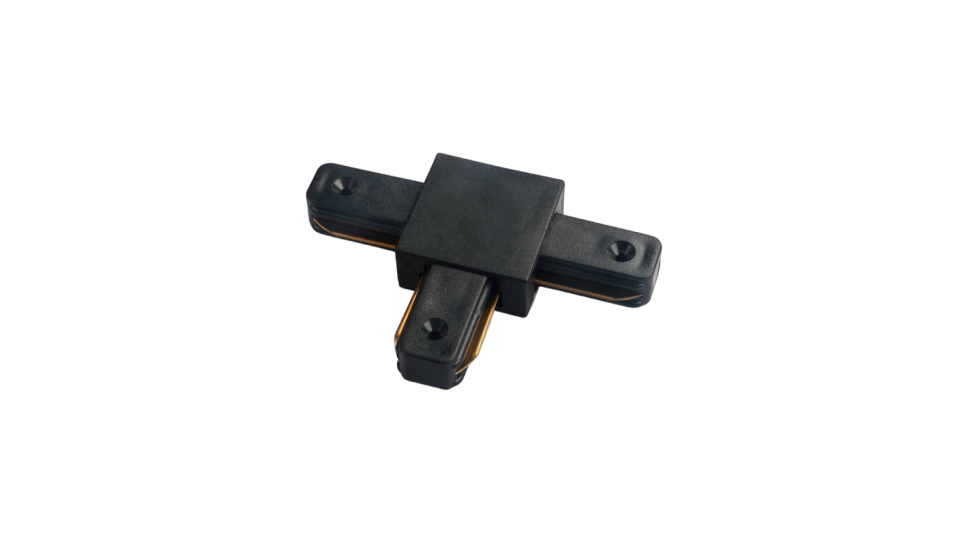  SWG Standard T-Коннектор для однофазных накладных трековых систем,черный, KXZ-BL-T
