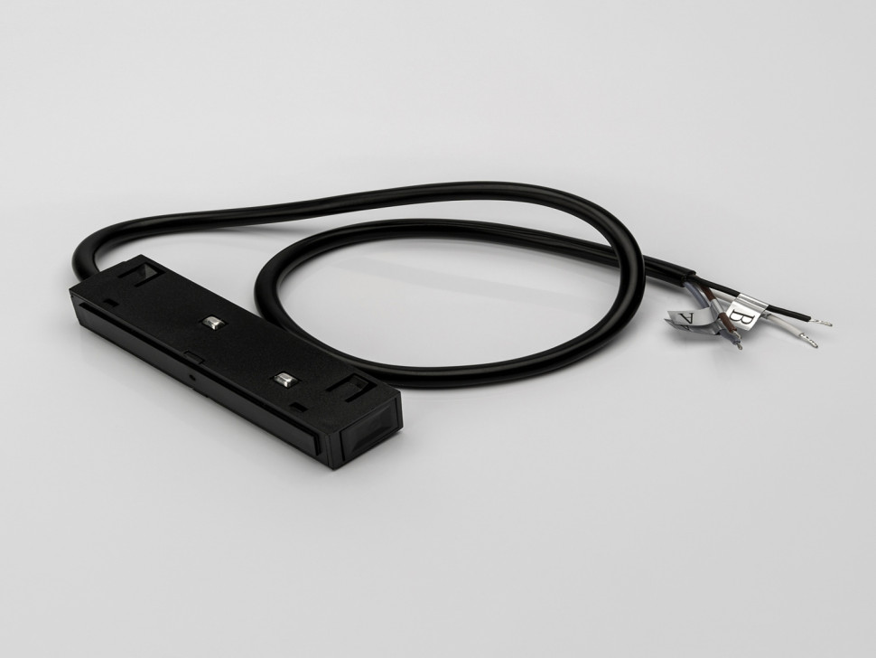  LUMKER SY-LINK-CN1-BL-2.5, коннектор питания с проводом, 48В, черный, 2,5 м