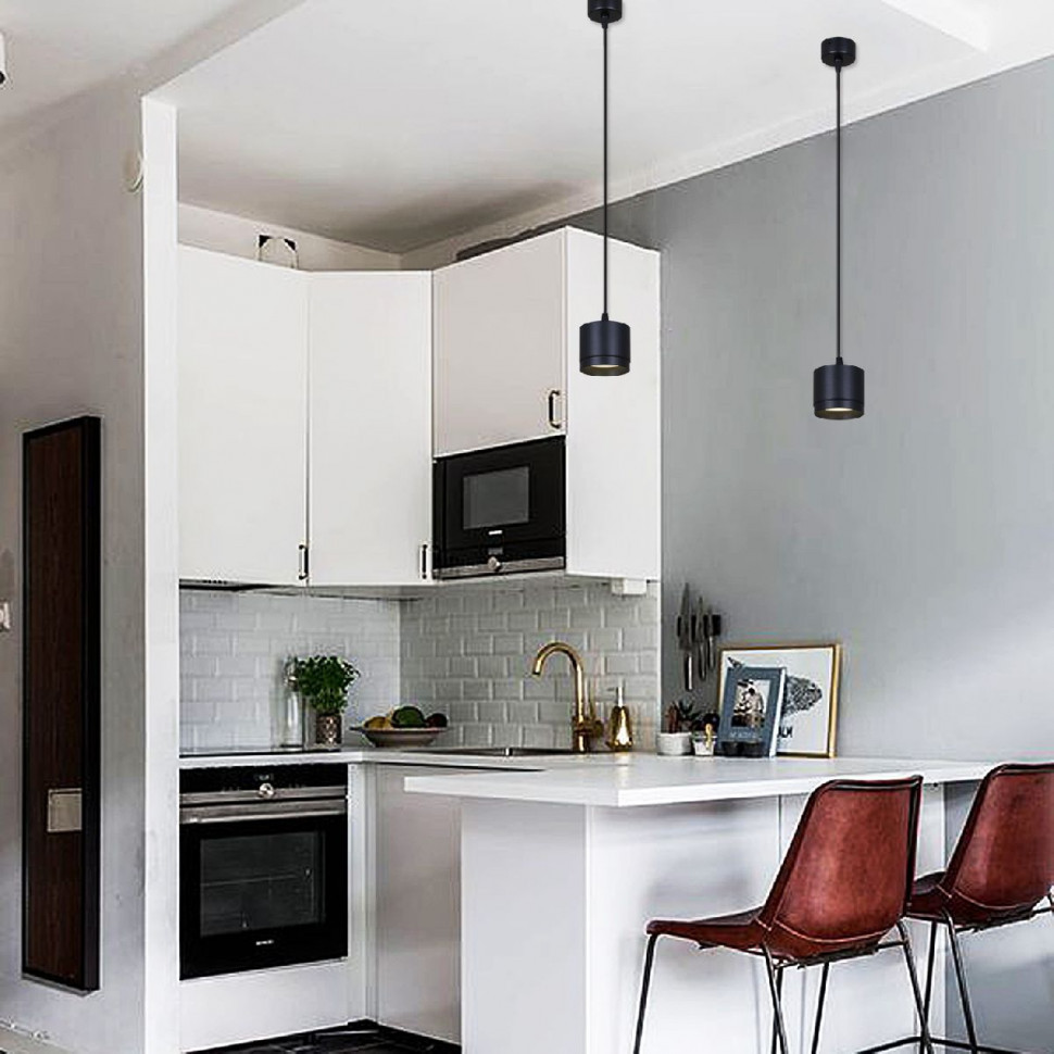 Подвесной светильник Reluce 53007-0.9-001LD GX53 BK