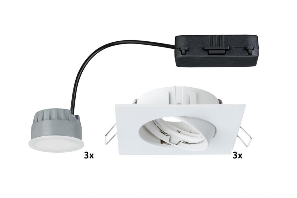 Встраиваемый светодиодный светильник Paulmann Premium Line Coin 92843