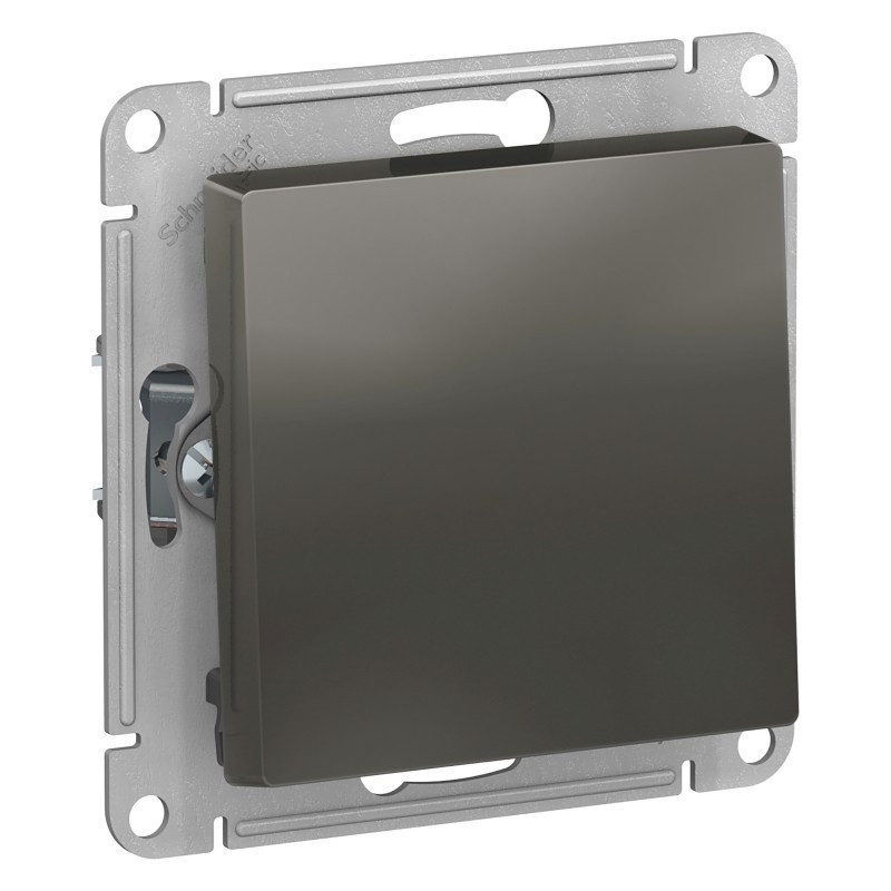 Кнопка Schneider Electric Atlas Design сталь ATN000915