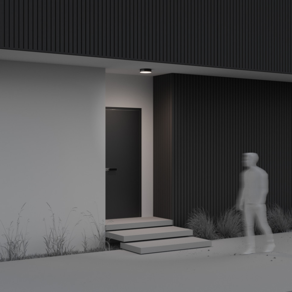 Уличный потолочный светильник Outdoor O431CL-L30B4K