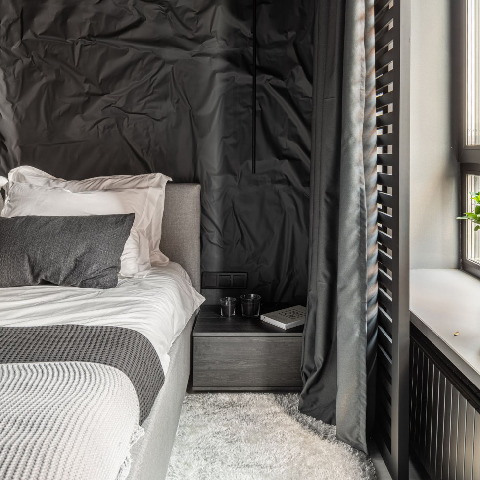 Рамка из поликарбоната на 3 поста Stark черный W0031808