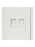 FORTE&PIANO Розетка компьютерная двойная RJ45 кат.6 FP234 белый IEK