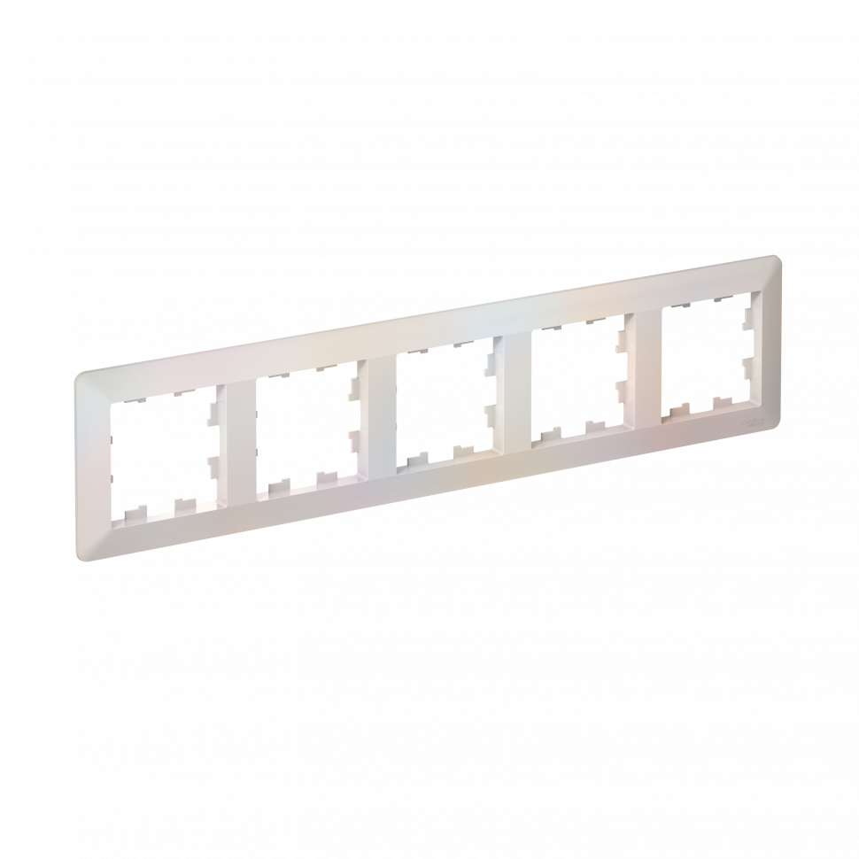 Рамка Systeme Electric AtlasDesign Air 5-ая, цвет жемчуг, ATN220405