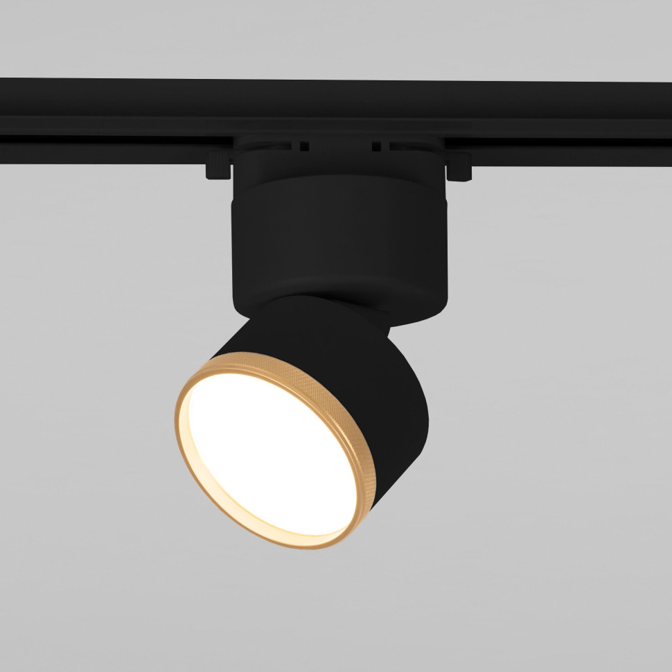 Трековый светильник для однофазного шинопровода Impact белый матовый/серебро 10 Вт 4200К 85514/01