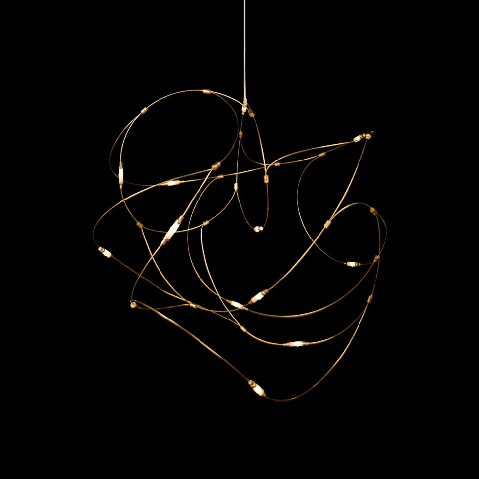 Подвесной светильник Delight Collection 10154P/D800 gold