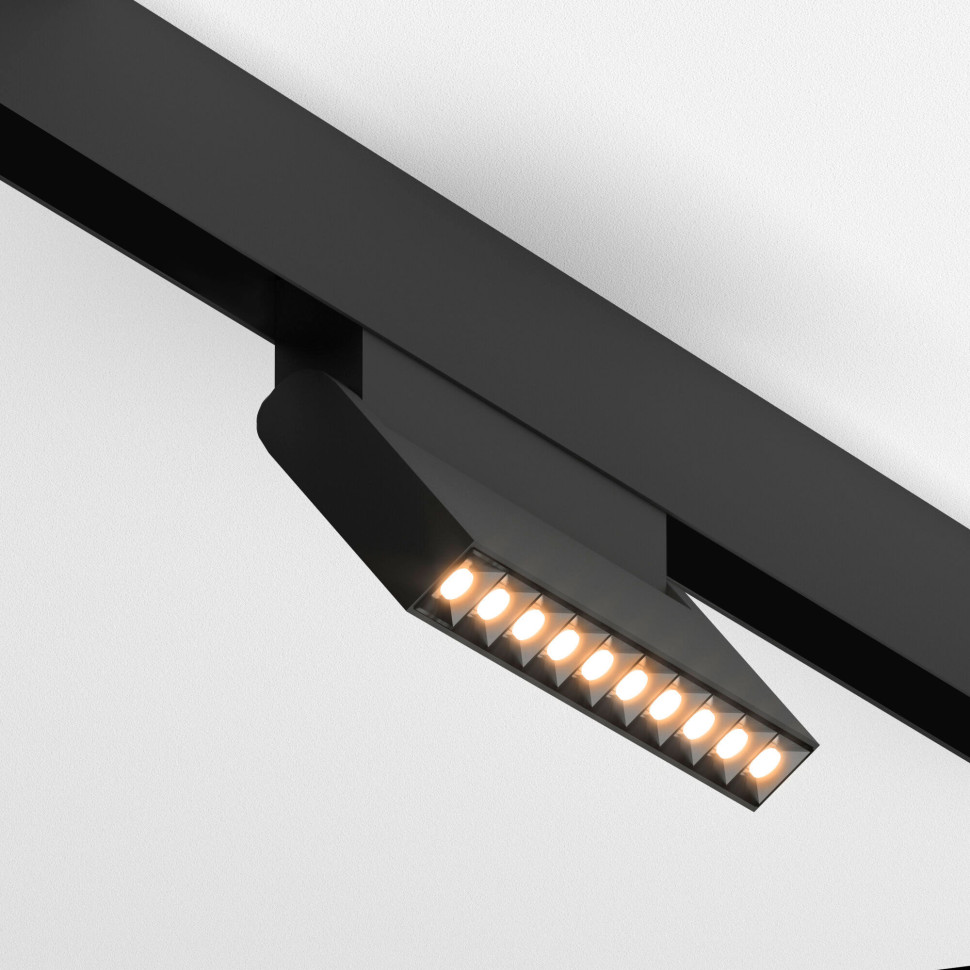 Трековый светильник Slim Magnetic HL0212W 4200K черный 85010/01