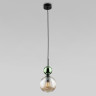 Подвесной светильник со стеклянным плафоном 11145 Sophia Green Cognac