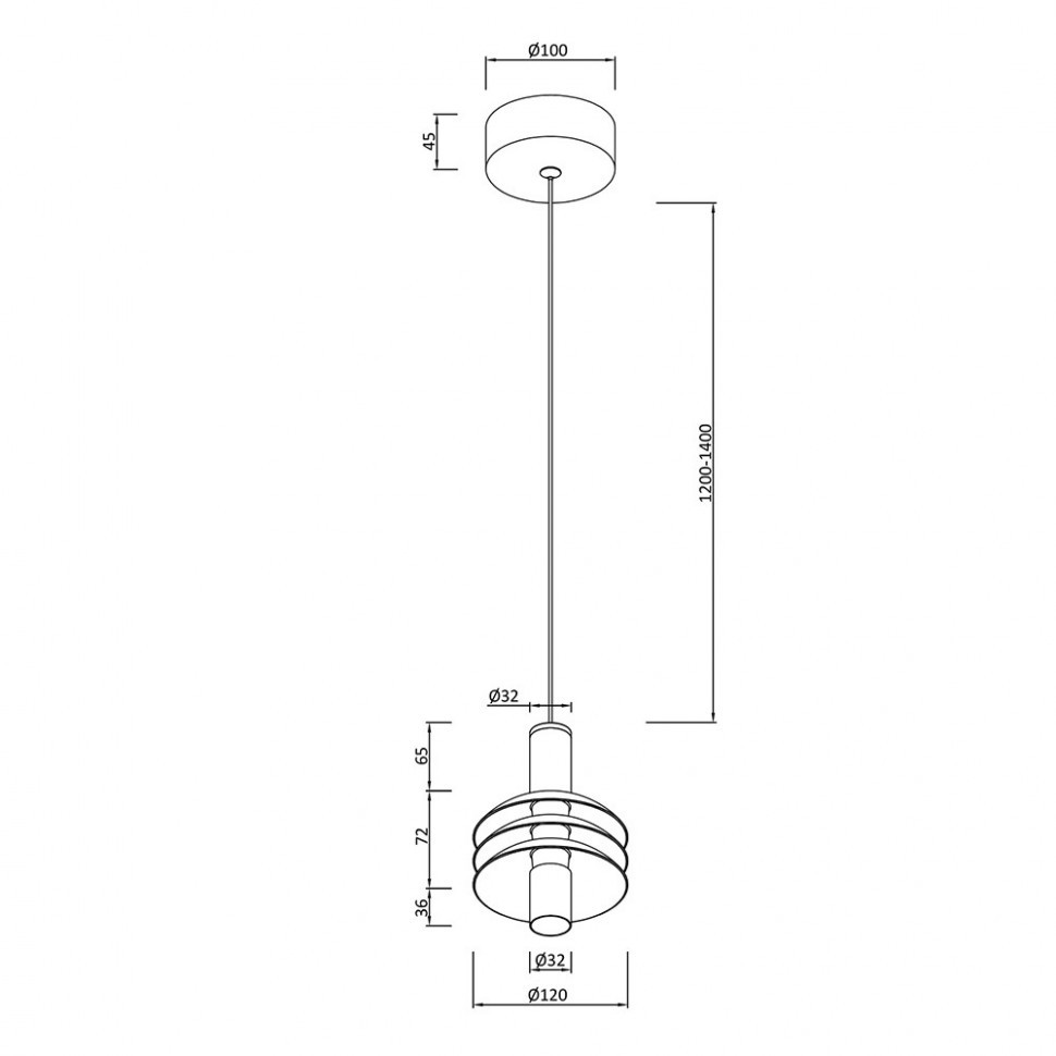 Подвесной светильник Moderli Sylv V10877-PL