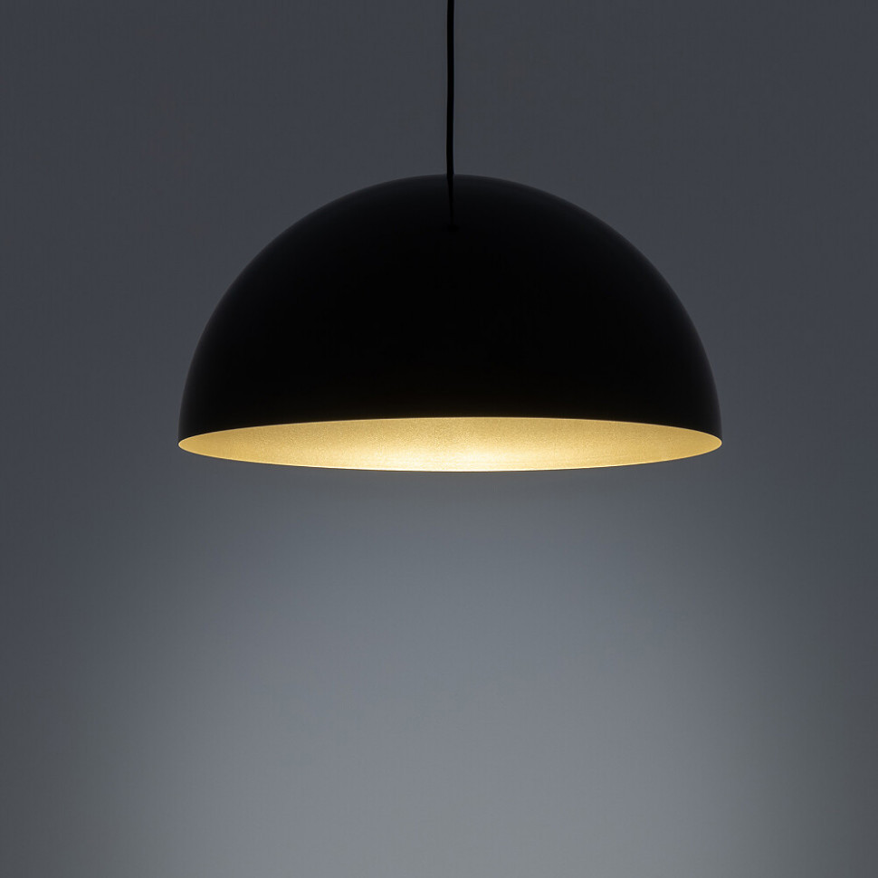 Подвесной светильник Nowodvorski Hemisphere Super S Black/Satine Gold 10694