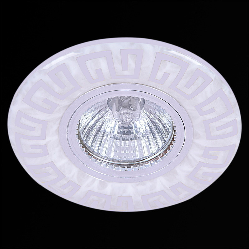 Встраиваемый светильник Reluce 09504-9.0-001MN MR16+LED3W WH/CR