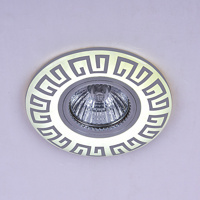 Встраиваемый светильник Reluce 09504-9.0-001MN MR16+LED3W WH/CR