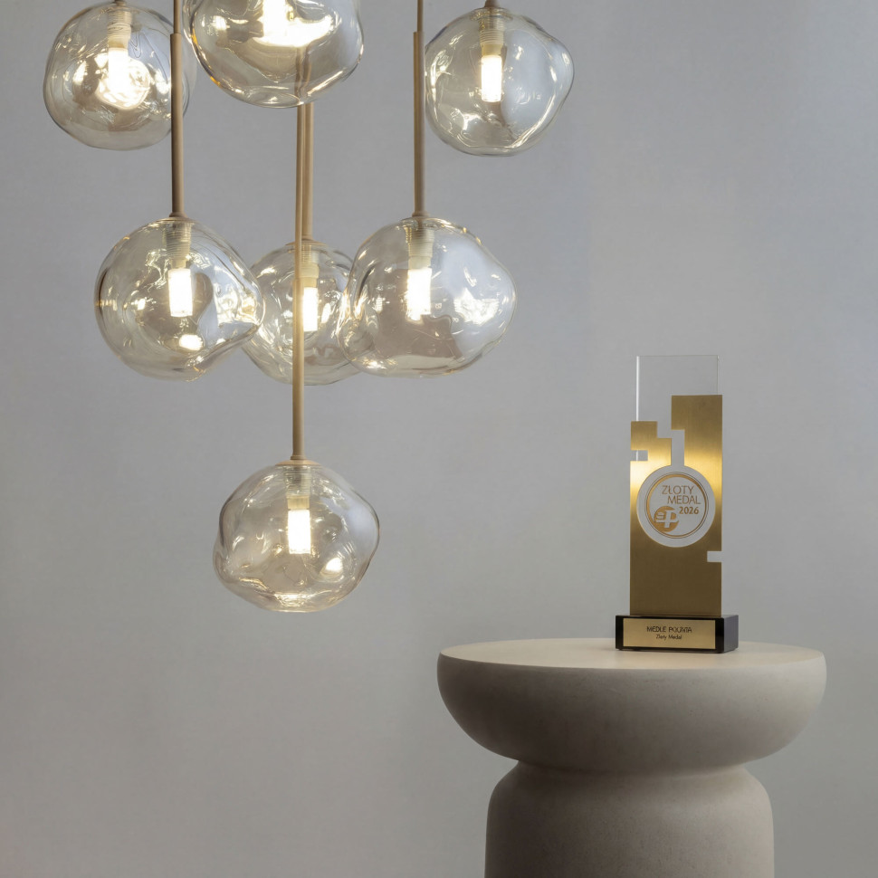 Подвесной светильник со стеклянным плафоном 11327 Lava Sabia