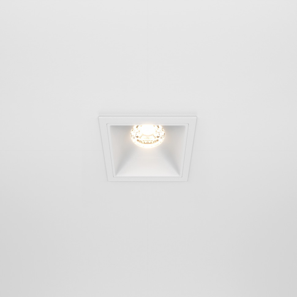 Встраиваемый светильник Technical DL043-01-10W3K-D-SQ-W