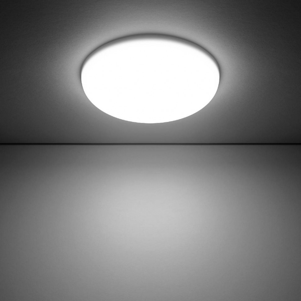 Встраиваемый светодиодный светильник Gauss Frameless круг 967511218