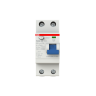 Устройство защитного отключения (УЗО) ABB F202 AC-63/0.03 Тип-AC 2P 63A 30мА 2CSF202001R1630