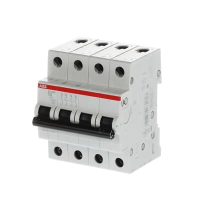 Автоматический выключатель ABB SH204-C6 4P 6kA 6А 2CDS214001R0064