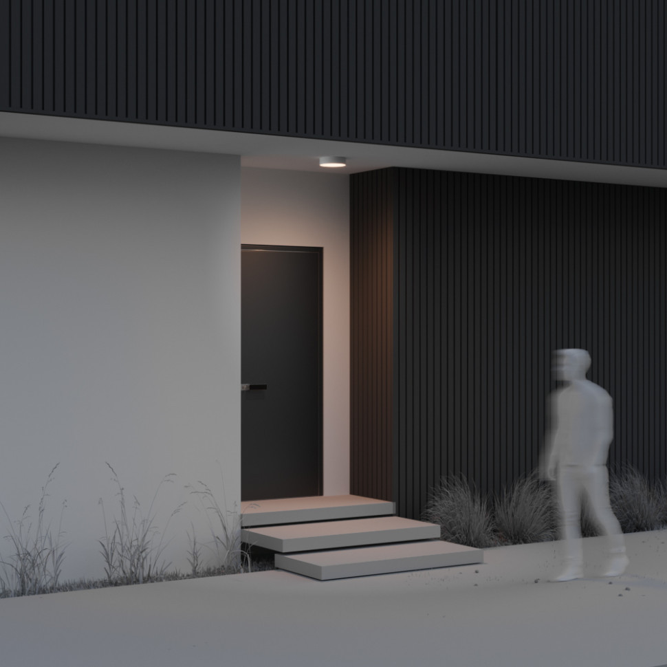 Уличный потолочный светильник Outdoor O431CL-L30W3K